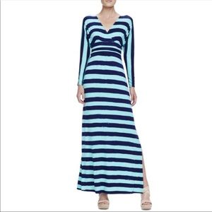 Lilly Pulitzer Riana Striped Jersey Maxi Dress